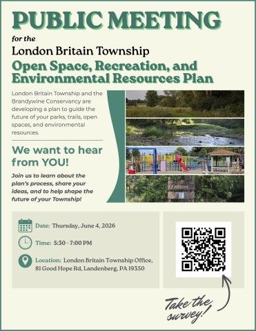 Flyer for public community meeting
