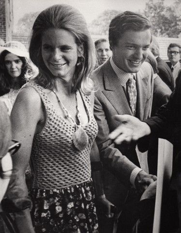 Phyllis and Jamie Wyeth at the opening of the Brandywine River Museum of Art, 1971. Courtesy Brandywine Conservancy &amp; Museum of Art Archives