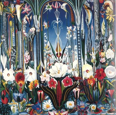 Joseph Stella, Flowers, Italy, ca. 1930