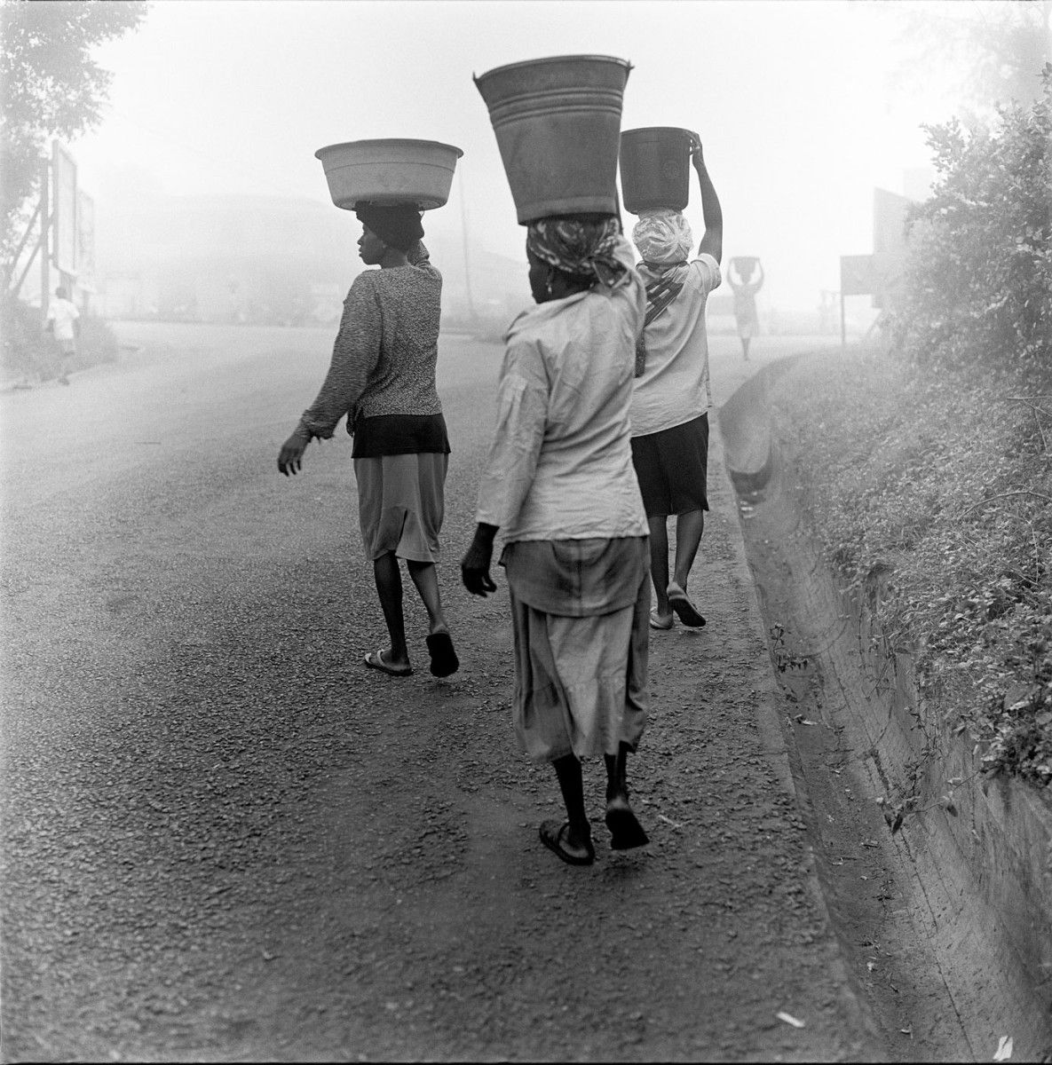 Frank Stewart, Clock of the Earth, Mamfe, Ghana, 1998, inkjet print, 30 x 30 in. Guess Family Collection, Louisville, KY