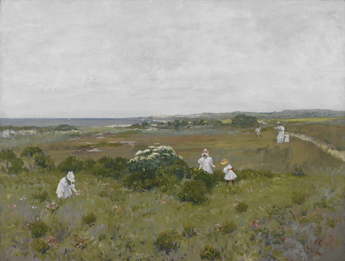 William Merritt Chase, Seaside Flowers, ca. 1897