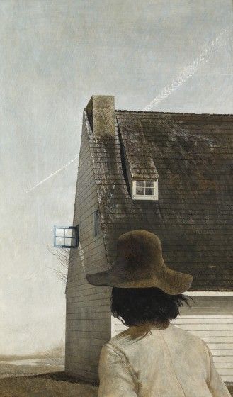 Andrew Wyeth, 747, 1980, tempera on panel. Collection of the Wyeth Foundation for American Art © Wyeth Foundation for American Art/Artists Rights Society (ARS), NY