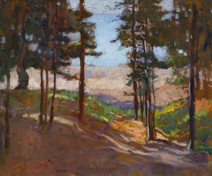 N.C. Wyeth (1882–1945), Fairy Cove, Port Clyde, ca. 1925/1930. Oil on Canvas, 25 1/16 x 30 1/8 in. Bequest of Carolyn Wyeth, 1996