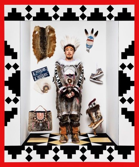 Cara Romero (b. 1977), Yupiit Quki, 2024. Archival Inkjet Print, 52 x 43 in. Courtesy of the artist, © Cara Romero