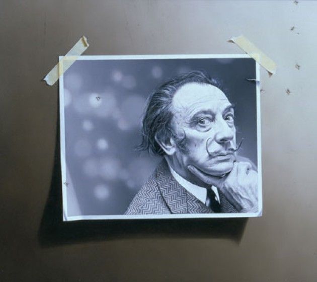 Otto Duecker: Salvador Dali, 2007 Oil on board, 20½ x 23 inches. Courtesy Hammer Galleries, New York